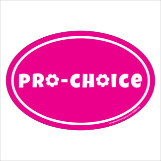 pro-choice car magnet