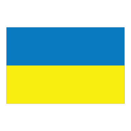 ukraine flag car magnet