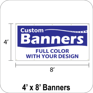 Custom 4' x 8' Banner